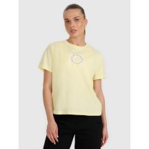 Damen-T-Shirt mit Aufdruck 4F 4FRAW25TTSHF3229-73S
