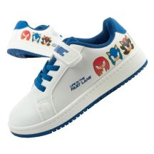 Leomil Kinder-Sportschuhe Sonic, leichte Sneaker mit Klettverschluss, weiß