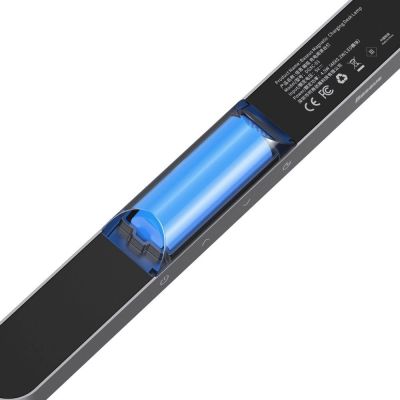 9. Baseus Magnetische LED-Nachttischlampe Unterschranklampe für Zuhause, Küche, Zimmer, Grau (DGXC-C0G)
