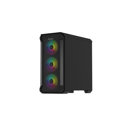 9. NATEC Genesis Irid 503 ARGB NPC-1559 Gehäuse (Micro-ATX, Mini-ITX; Schwarz)