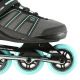 6. NILS Extreme NA14217 Rollschuhe schwarz und mint Größe 45