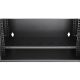 20. Extralink LITE 4U 530x400 Wandschrank, schwarz, freistehend/Wand-/Bodenregal, schwarz