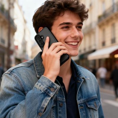 6. Tech-Protect Magmat Hülle für Samsung Galaxy A36 / A56 / A37 5G - Schwarz