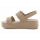 4. Crocs Brooklyn Woven Low Wedge W 209977-212 Sandalen