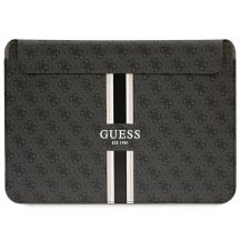 Guess 4G Printed Stripes Hülle für einen 14-Zoll-Laptop – Schwarz