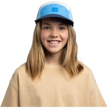 Kinder-Cap mit Schirm BUFF 5 PANEL VENTURE CAP YOUTH COLART AZURE