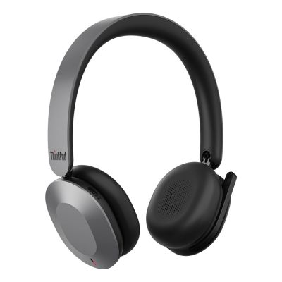 15. Lenovo 4XD1V23301 Kopfhörer/Headset, kabelgebunden & kabellos, Kopfbügel, Büro/Callcenter, USB Typ-C, Bluetooth, Grau