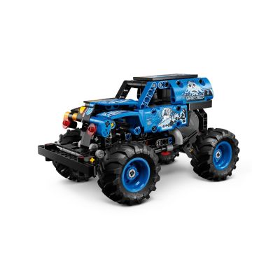 7. LEGO Technic 42219 Monster Jam Grave Digger Feuer und Eis