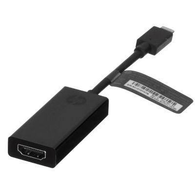 2. HP USB-C auf HDMI 2.0 Adapter Schwarz 2PC54AA