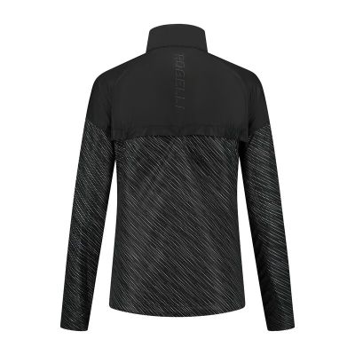 2. Rogelli ESSENTIAL HIVIS Jacke schwarz M