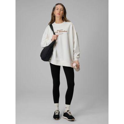 4. Oversize-Sweatshirt für Damen ohne Kapuze 4F 4FRSS26TSWSF2993-11S