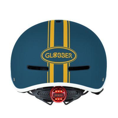 4. Globber Ultimum S/M Kinderhelm Dunkelblau Petrol [51-55 cm] (601-301)