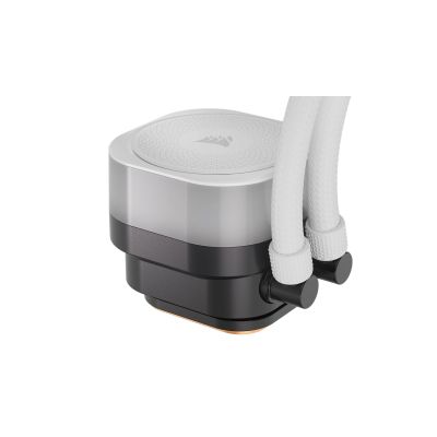 2. Corsair iCUE LINK TITAN RX RGB All-in-One-Flüssigkeitskühler für Prozessoren, 12 cm, Weiß, 1 Stück.