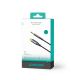 5. Joyroom Audio Transfer Series SY-A07 Miniklinke 3,5 mm / USB-C-Kabel 1,2 m – Schwarz