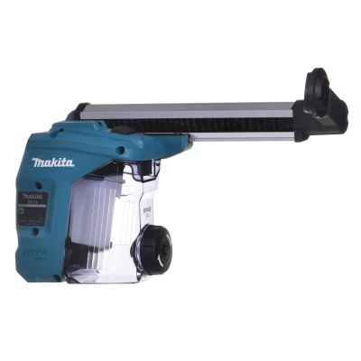 8. MAKITA HR3012FCWJ SDS-Plus 3,9J 1050W AVT MAKPAC Bohrhammer + DX11 Staubabsaugung Schwarz, Blau