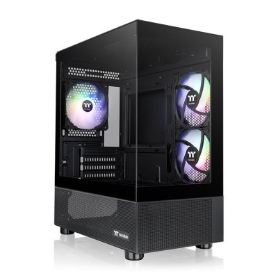 Thermaltake View 170 TG ARGB Schwarzes Computergehäuse