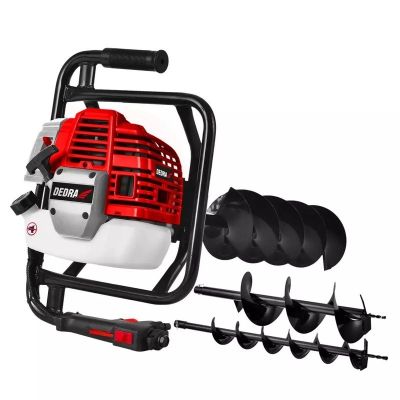 2. DEDRA DED8809 1,45 kW 52 cm³ Benzin-Erdbohrer