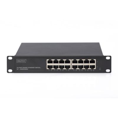 4. Digitus Gigabit-Ethernet-Switch 10", 16-Port, unmanaged