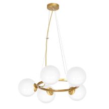 Pendelleuchte KONYA 5XE14 MLP5577 GOLD