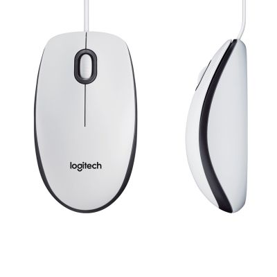 6. Logitech M100 Weiße Maus