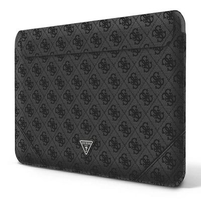 2. Guess 4G Uptown Triangle Logo-Hülle für 16-Zoll-Laptop – Schwarz