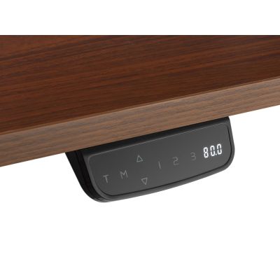 6. Equip 650805 Stehtischgestell, elektrisch betrieben, 2 Beine, schwarz