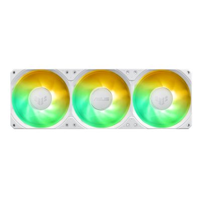 8. ASUS TUF GAMING LC III 360 ARGB LCD WHT Kühlung