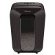 6. Fellowes LX70 Aktenvernichter, 4407501, schwarz, 18 Liter, zerkleinert bis zu 11 A4-Blätter (70 g/m²) gleichzeitig in 4 × 40 mm große Partikel (P-4/T-4), Sicherheitsverriegelung