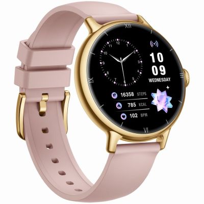 9. Smartwatch Gravity Gold Strap + Bracelet GT33-1
