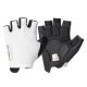 Rockbros TLS004 ROAD TO SKY Kurze stoßdämpfende Fahrradhandschuhe S - Weiß