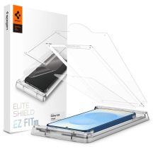 Spigen ELITE SHIELD EZ FIT Hybridglas für Samsung Galaxy S25 – transparent