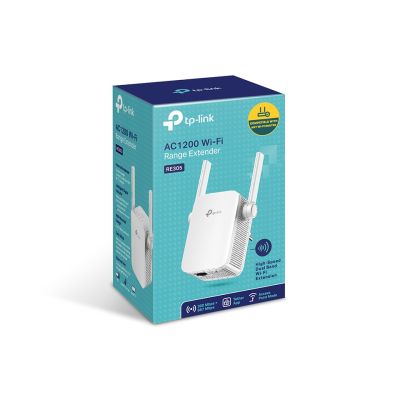 3. TP-Link RE305 Netzwerk-Extender/Netzwerkverstärker Weiß 10, 100 Mbit/s