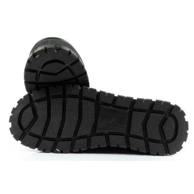 9. Lee Cooper Damen Stiefel Winterstiefel modisches Schaffell isoliertes Leder