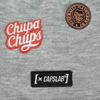 3. Capslab Chupa Chups Mütze CL-CC1-1-BON-CHU Grau One size