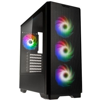 11. Kolink Unity Solar ARGB Mesh Midi Tower Schwarz