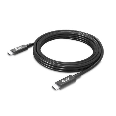 4. CLUB3D CAC-1579 USB-Kabel USB4 Gen 3x2 3m USB-C Schwarz