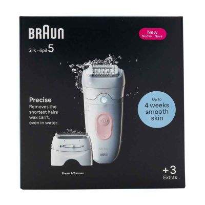 3. Braun Silk-épil 5 5-030 28 Pinzetten Rosa, Weiß