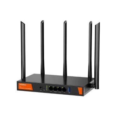 3. Tenda W30E AX3000 WLAN-Router Gigabit Ethernet Dualband (2,4 GHz/5 GHz) Schwarz