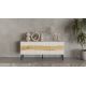 6. INSERTO 3D-TV-Schrank 143,5 x 40 x 61,5 cm, Kaschmir + LED