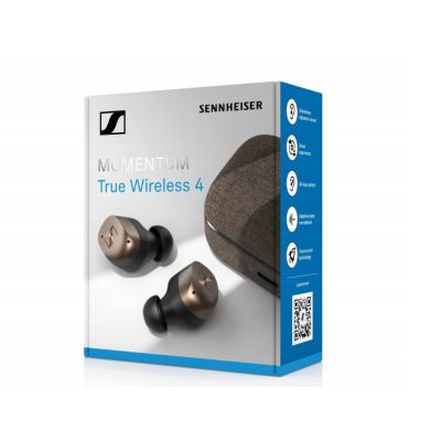 16. SENNHEISER MOMENTUM TRUE WIRELESS 4 Kopfhörer - SCHWARZ-KUPFER