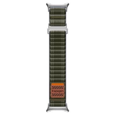 10. Spigen WBF0 Armband für Samsung Galaxy Watch 40/44/46 mm - Grün