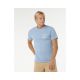 Herren RIP CURL Vaporcool Search 3 Stacks T-Shirt Blau