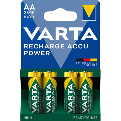 5. VARTA Ready2Use 5716101404 AA wiederaufladbarer Akku (2600mAh ; Ni-MH)