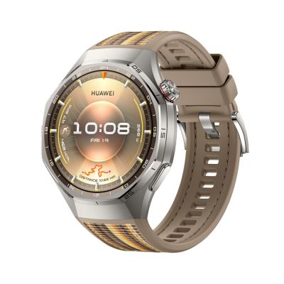 2. Huawei WATCH GT6 PRO 3,73 cm (1.47") AMOLED 46 mm Digital 466 x 466 px Touchscreen Schwarz, Titan GPS