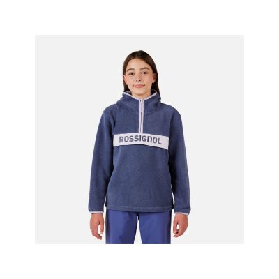 ROSSIGNOL JR ALLTRACK ANORAK FLEECE Kinder-Sweatshirt blau