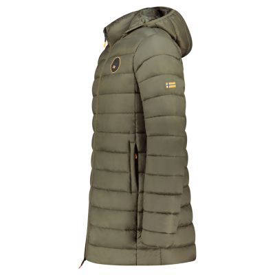 2. Geographical Norway Herrenjacke AMIGOMAP LONG HOOD DB KAKI MEN 233 KAKI (WZ5087H/GN-KAKI)