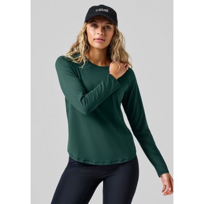 5. CASALL Essential Langarm T-Shirt grün