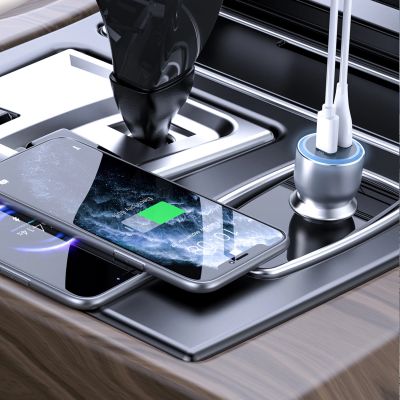 3. Dudao R4Ultra 120W Power Delivery Quick Charge , USB-A und USB-C - Grau