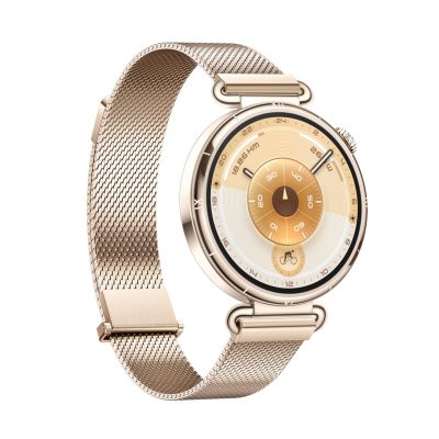 2. Huawei WATCH GT 6 41 mm | Smartwatch | GPS (Satellit) | AMOLED | 1,32 Zoll | Wasserdicht | Gold