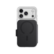 AmazingThing Titan Pro Lens Flip Set iPhone 18 Pro Max Hülle mit Brieftasche, MagSafe-kompatibel - Schwarz